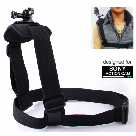 Szelki na 1 bark - uchwyt na ramię do Sony Action Cam - mocowanie na kamerę